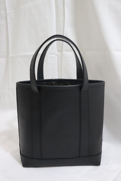 LEATHER TOTE BAG サイズS (BLACK)