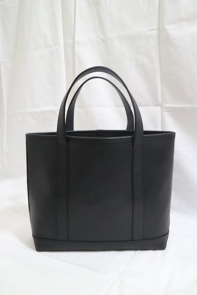 LEATHER TOTE BAG サイズM (BLACK)