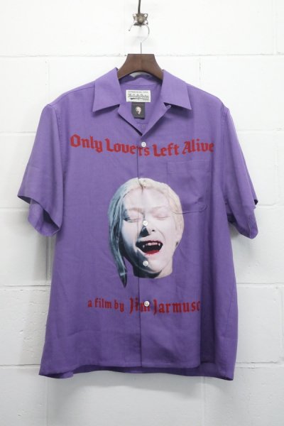 JIM JARMUSCH / S/S HAWAIIAN SHIRT ( PURPLE)