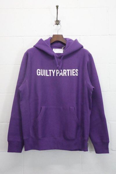 HEAVY WEIGHT PULLOVER HOODED SWEAT SHIRT ( TYPE-1 ) (PURPLE)