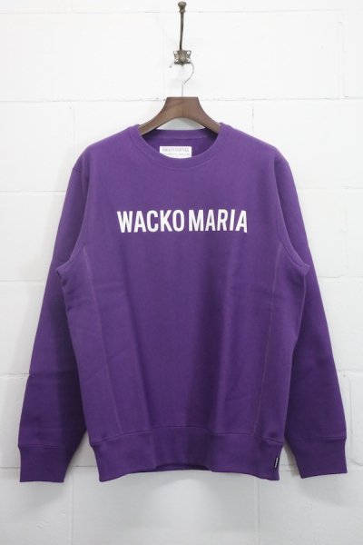 HEAVY WEIGHT CREW NECK SWEAT SHIRT ( TYPE-2 ) (PURPLE)