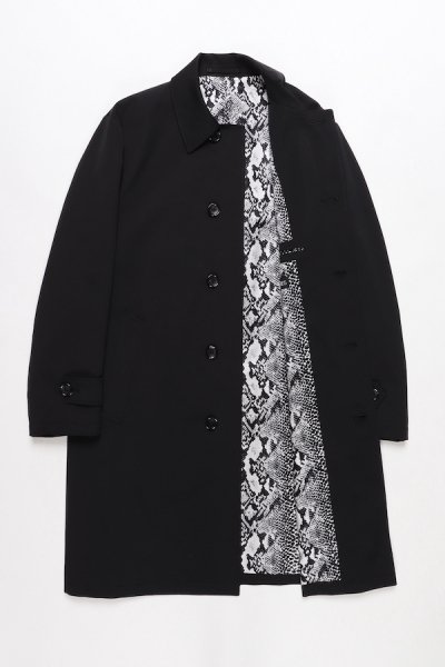 BAL COLLAR COAT ( TYPE-2 ) (BLACK)