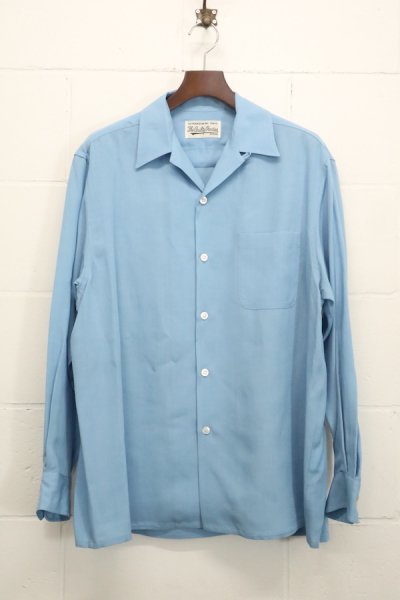 50'S SHIRT L/S ( TYPE-1 ) (BLUE)