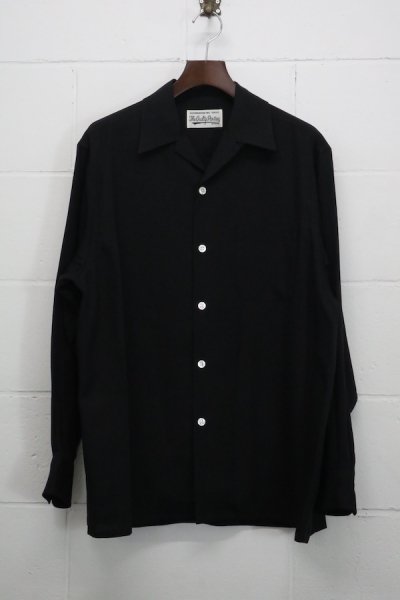 50'S SHIRT L/S ( TYPE-1 ) (BLACK)