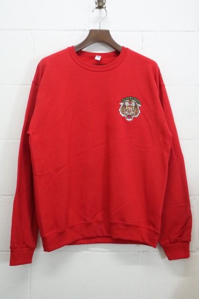 TIMLEHI / CREW NECK SWEAT SHIRT ( TYPE-1 ) (RED)