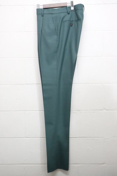 PLEATED TROUSERS ( TYPE-1 ) (GREEN)