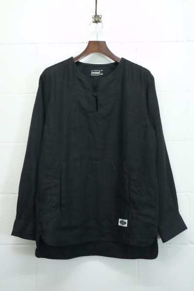 Linen Ox Pullover SH / TIGHT別注 （Black）