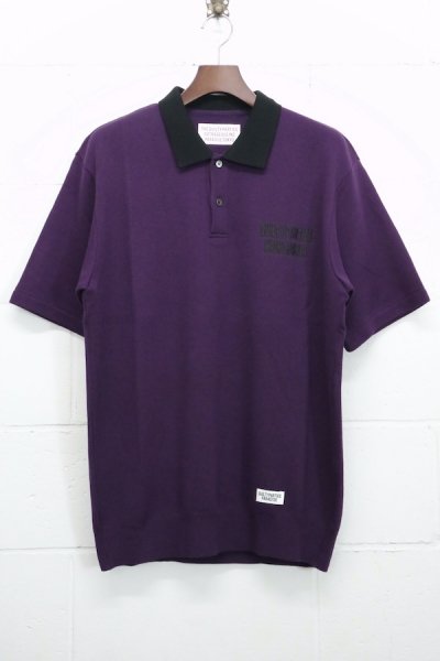 KNIT PORO SHIRT (PURPLE)