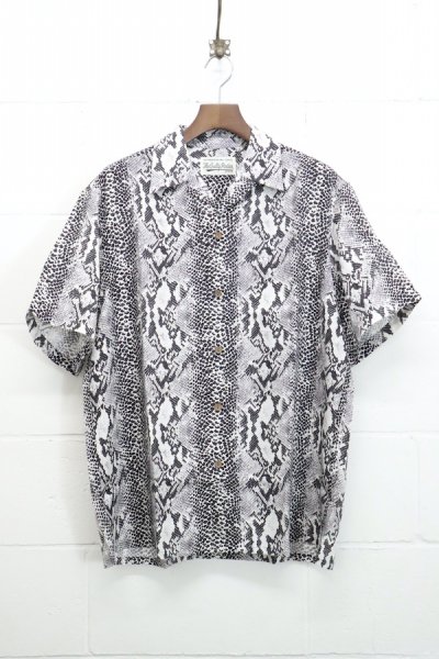 HAWAIIAN SHIRT S/S ( TYPE-7 ) (WHITE)