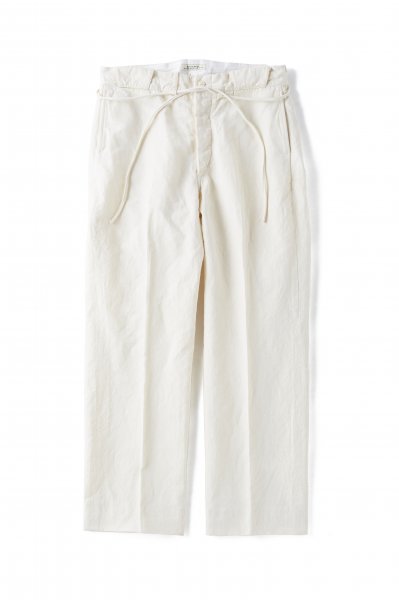 STRING WAIST WORK TROUSER (BONE)