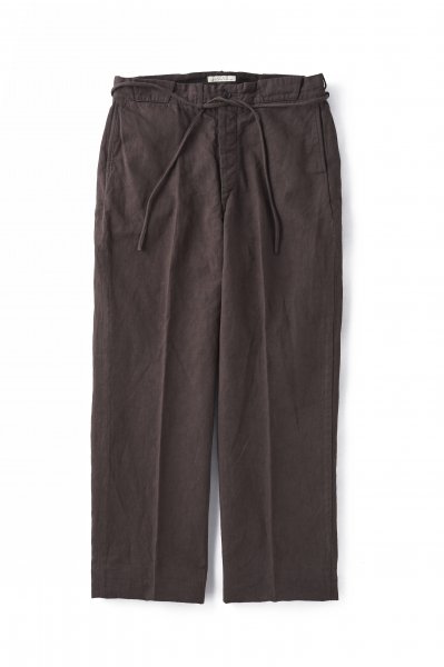 STRING WAIST WORK TROUSER (ESPRRESO)