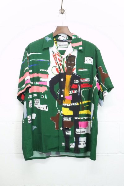 JEAN-MICHEL BASQUIAT / S/S HAWAIIAN SHIRT ( TYPE-2 ) (ONE)