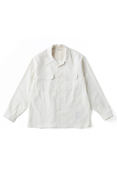 SWALLOW COLLAR NASSOU SHIRTS (BONE)