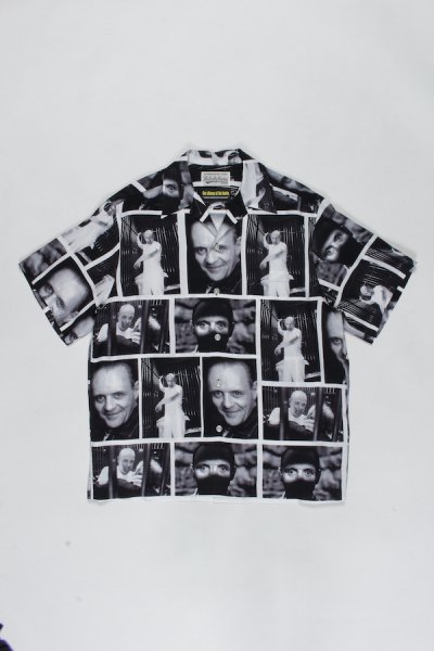 THE SILENCE OF THE LAMBS / S/S HAWAIIAN SHIRT ( TYPE-1 ) (WHITE)