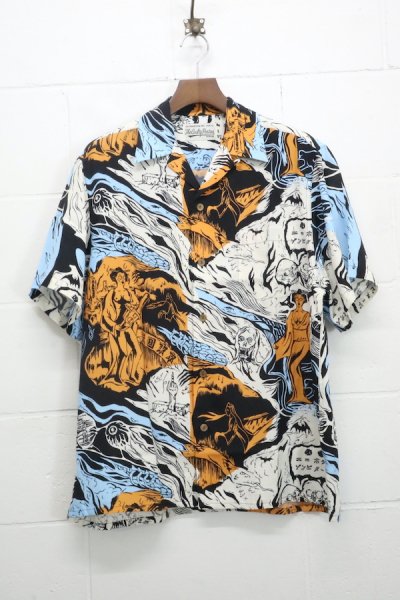 HAWAIIAN SHIRT S/S ( TYPE-1 ) (IVORY)