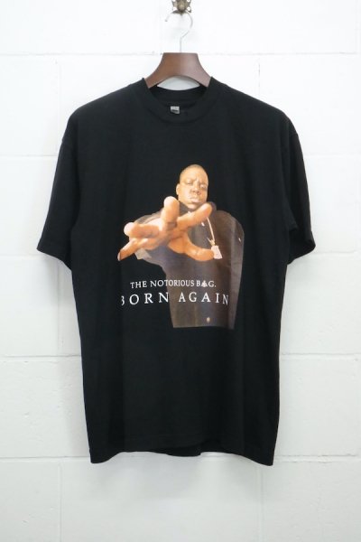 THE NOTORIOUS B.I.G. / CREW NECK T-SHIRT ( TYPE-1 ) (BLACK)