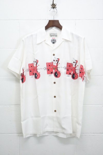 WOLF'S HEAD / 50'S SHIRT ( TYPE-2 ) (WHITE)