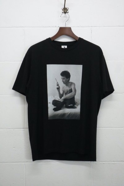 LARRY CLARK "TULSA" / STANDARD CREW NECK T-SHIRT ( TYPE-1 ) (BLACK)