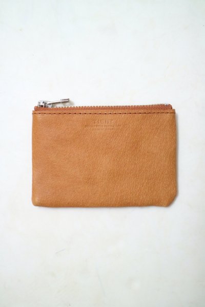 PIG LEATHER POUCH XS (CAMEL)