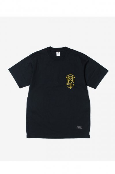 S/S PRINT TEE B （BLACK）