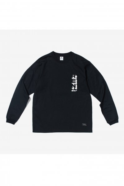 L/S PRINT TEE （BLACK）