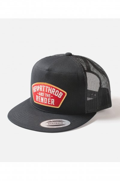 MESH CAP “ HEART THROB ” （BLACK）