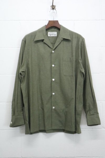 50'S SHIRT L/S ( TYPE-1 ) (KHAKI)