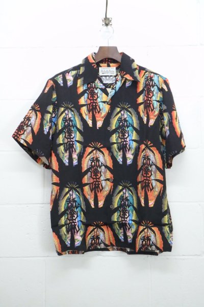 舐達麻 / HAWAIIAN SHIRT ( TYPE-1 ) (BLACK)