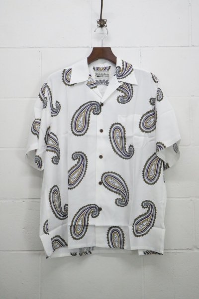 舐達麻 / HAWAIIAN SHIRT ( TYPE-2 ) (WHITE)