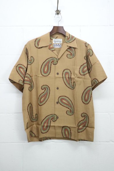 舐達麻 / HAWAIIAN SHIRT ( TYPE-2 ) (BROWN)