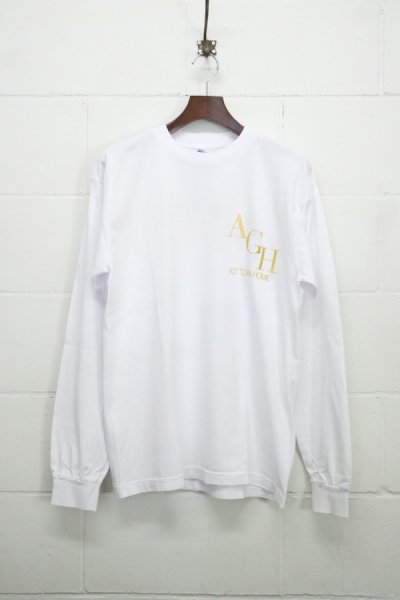 舐達麻 / CREW NECK LONG SLEEVE T-SHIRT (WHITE)