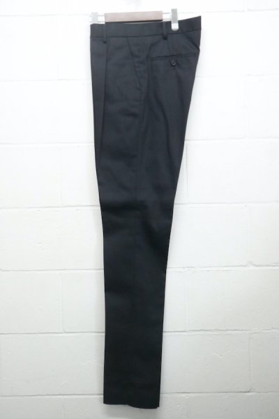 PLEATED TROUSERS (BLACK)