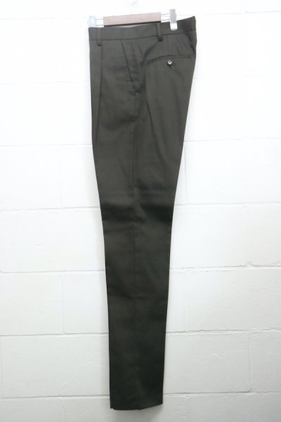 PLEATED TROUSERS (D-BROWN)