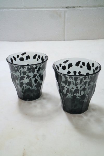 DURALEX / TWO SETS GLASS (GRAY)