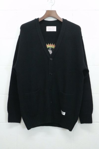 CLASSIC CARDIGAN ( TYPE-2 ) (BLACK)