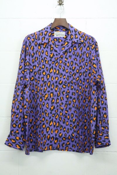 HAWAIIAN SHIRT L/S ( TYPE-4 ) (PURPLE)