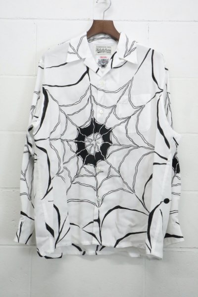 WOLF'S HEAD / 50'S SHIRT L/S ( TYPE-1 ) (WHITE)