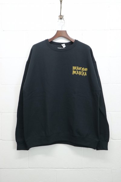 CREW NECK SWEAT SHIRT ( TYPE-1 ) (BLACK)