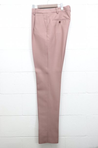 PLEATED TROUSERS ( TYPE-1 ) (PINK)