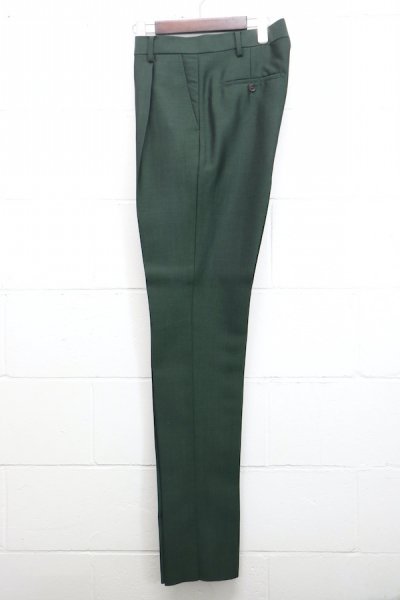 PLEATED TROUSERS ( TYPE-1 ) (GREEN)