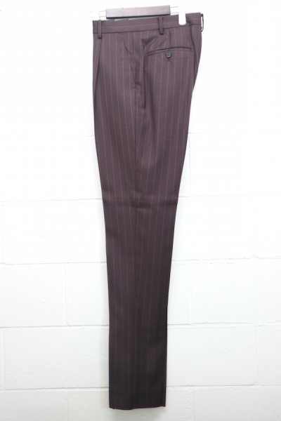 PLEATED TROUSERS ( TYPE-1 ) (PURPLE)