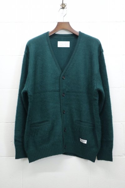 MOHAIR CARDIGAN ( TYPE-1 ) (GREEN)