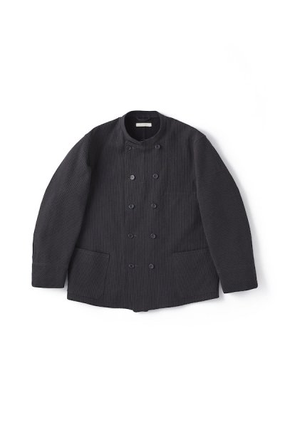 STAND COLLAR MECHANIC JACKET (GRAPHITE PIQUE)