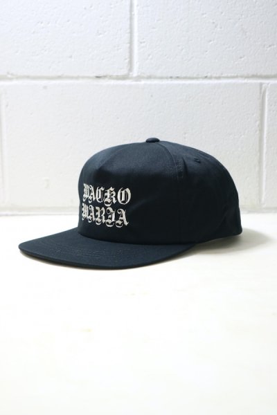 6 PANEL CAP ( TYPE-2 ) (BLACK)