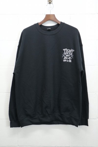 CREW NECK SWEAT "熊本紳士服" （BLACK）