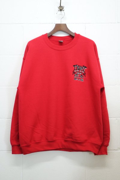 CREW NECK SWEAT "熊本紳士服" （RED）