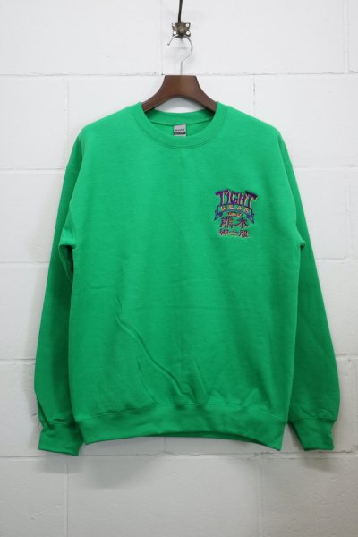 CREW NECK SWEAT "熊本紳士服" （GREEN）