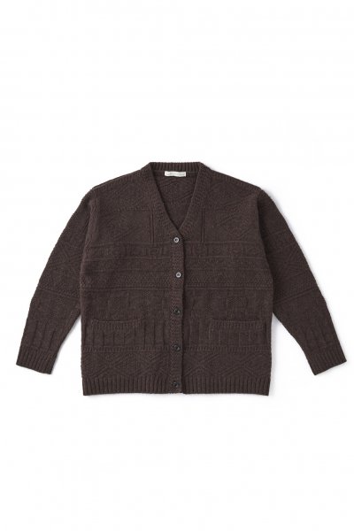 GUERNSEY BUTTON CARDY (ESPRESSO)