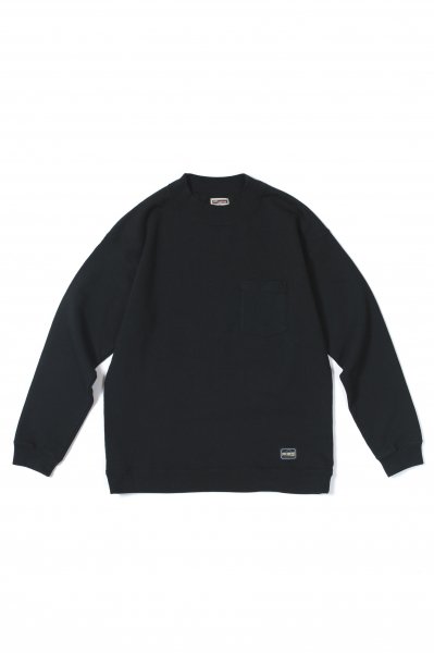 Moc Neck LS Cutsewn (Black)