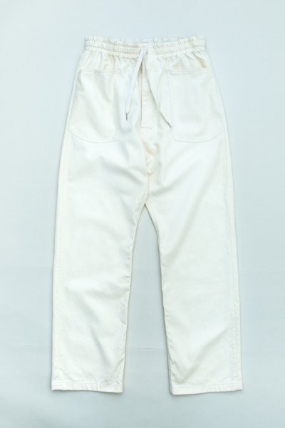 EASY PANTS <WORKER SERGE> （ECRU）